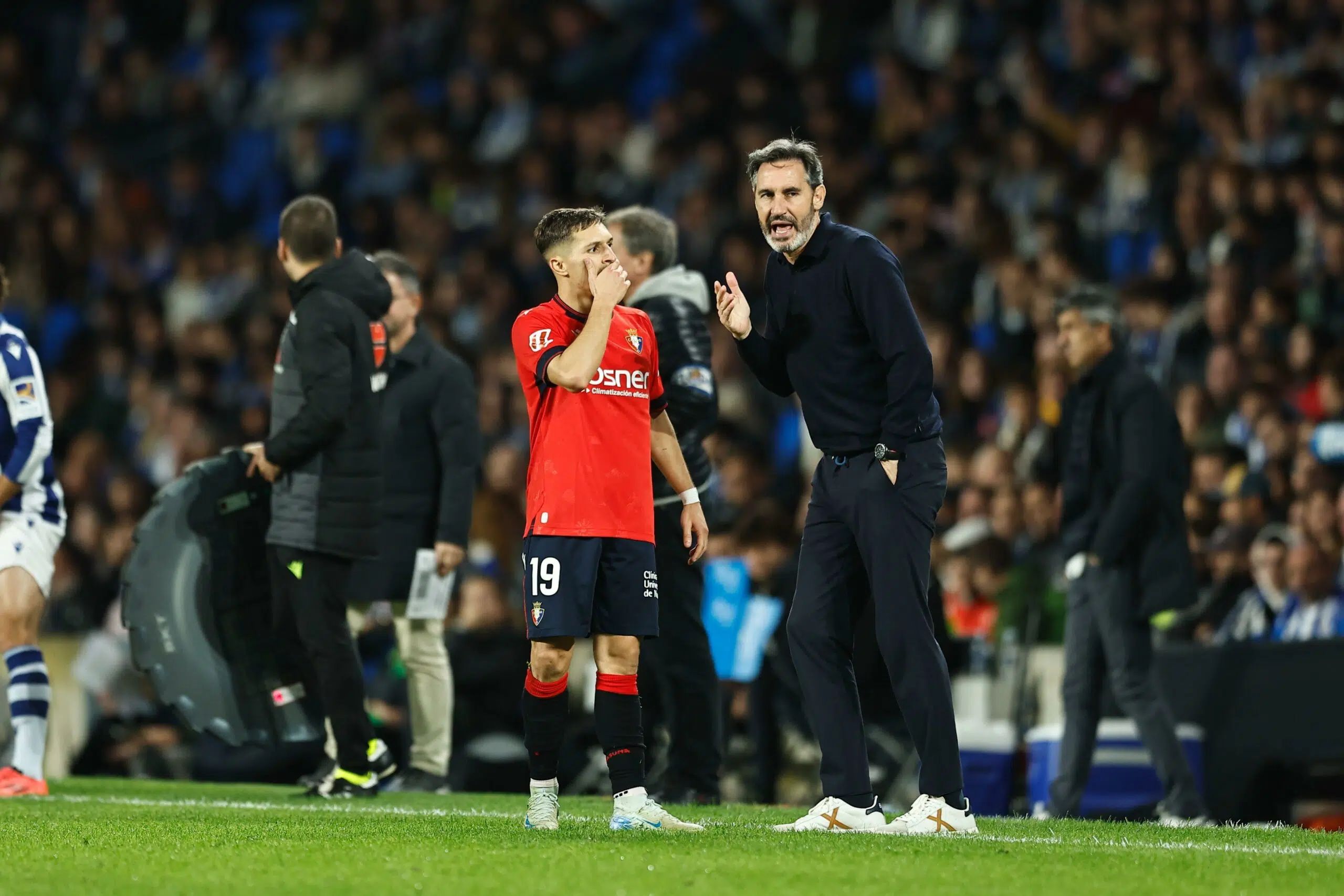 Zaragoza gets advice from Vicente Moreno