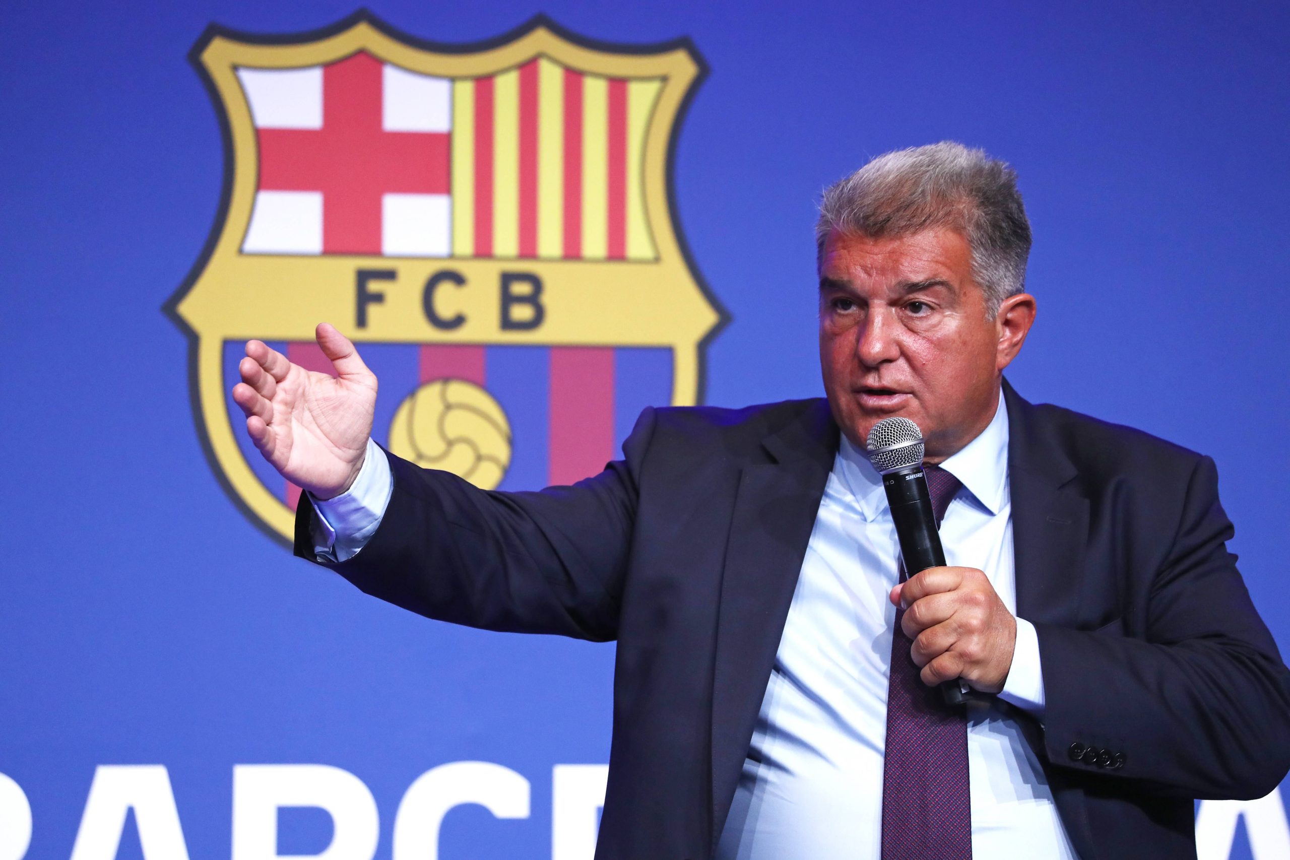 Laporta explains Barcelona's version of events.