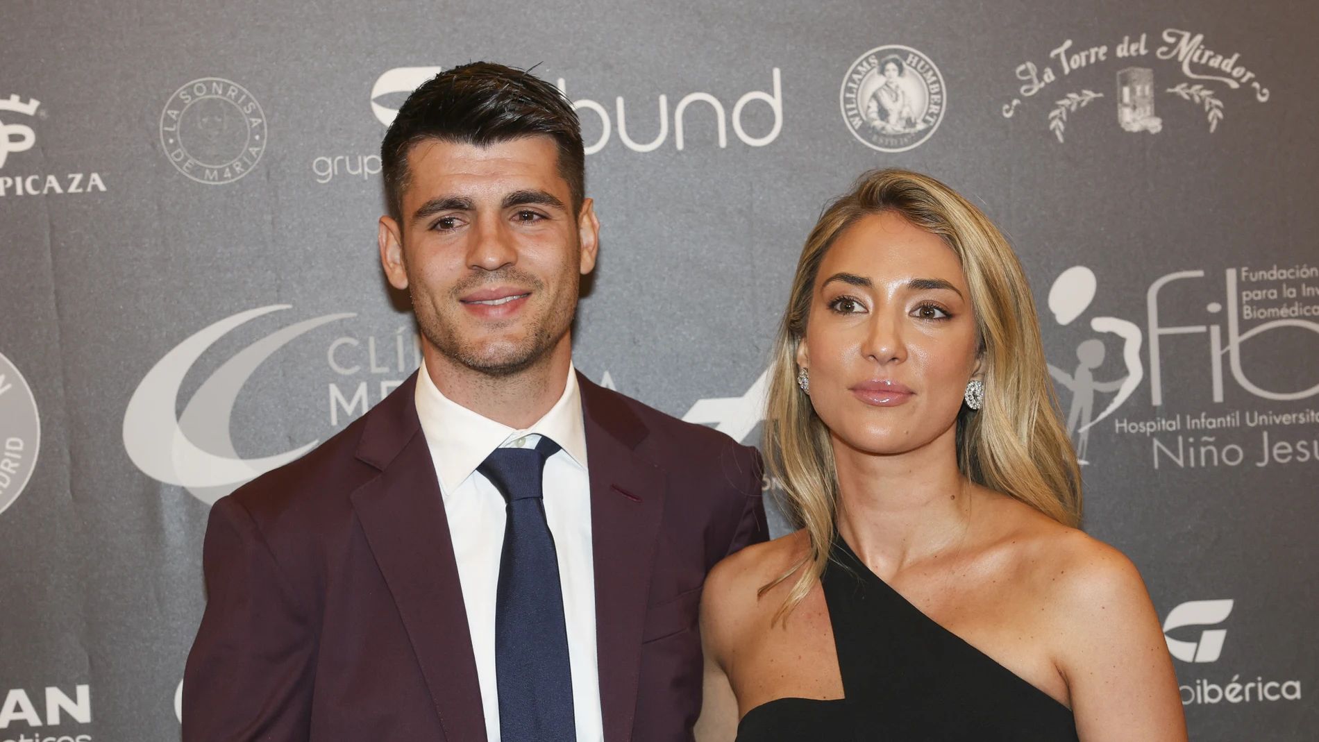 The death threats were sent to Morata's former partner, Alice Campello.